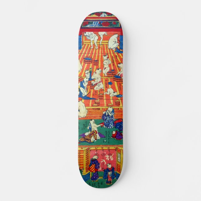 猫 お ぶ や, 作 の SKATEBOARD (Vorderseite)