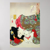 猫 が き, 芳 ich Liebe Katzen, Yoshitoshi, Ukiyos.
