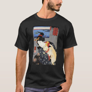 猫 と 女, 国 Katze und Frauen, Kuniyoshi, Ukiyoshi T-Shirt