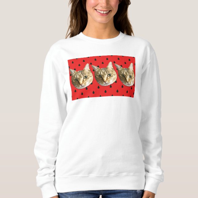 猫 ( ねこ ) SWEATSHIRT (Vorderseite)