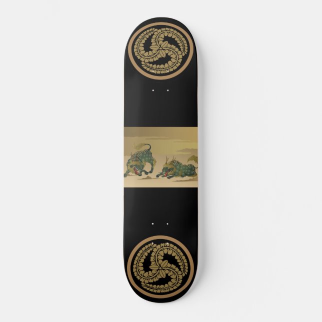 獏 シ ズ SKATEBOARD (Vorderseite)