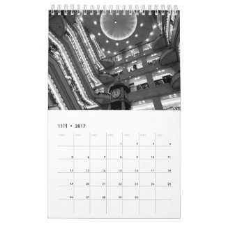 白黒写真カレンダー2017 KALENDER
