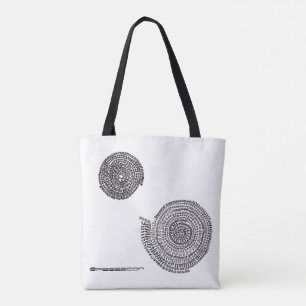 白 地 に"結 曼 荼 羅縁 TASCHE