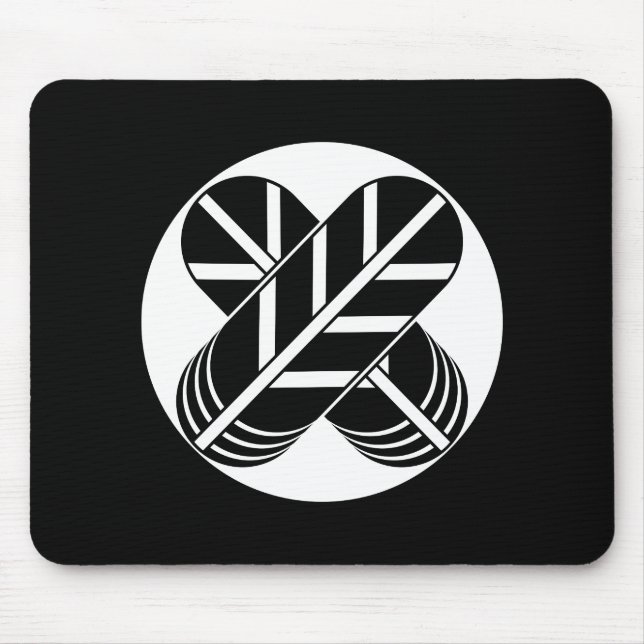 白 河 鷹 の 羽 MOUSEPAD (Vorne)