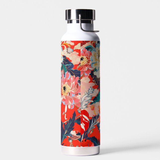 百花繚乱 Reimagined2 Trinkflasche (Links)