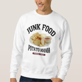 皮付フライドポテト（ビンテージ風） SWEATSHIRT
