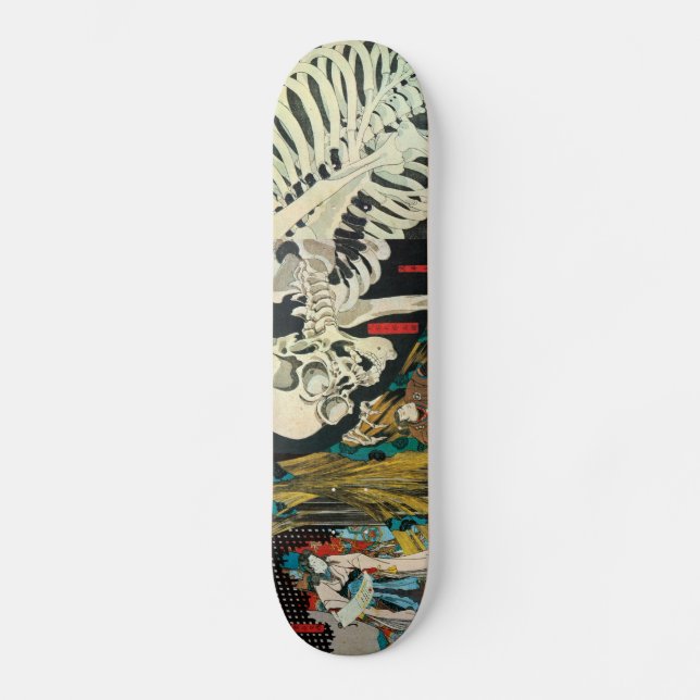 相 の 古 裏,国 von Hexe, Kuniyoshi manipuliert Skateboard (Vorderseite)