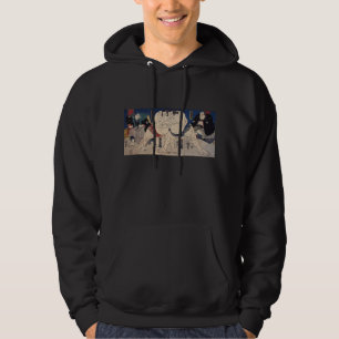相 撲, 国 Smou Wrestling, Kuniyoshi, Ukiyo-e Hoodie