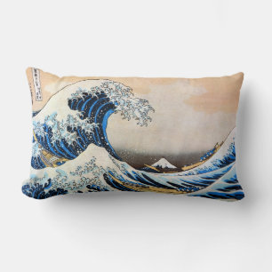 神奈川沖浪裏, 北斎 große Welle, Hokusai, Ukiyo-e Lendenkissen