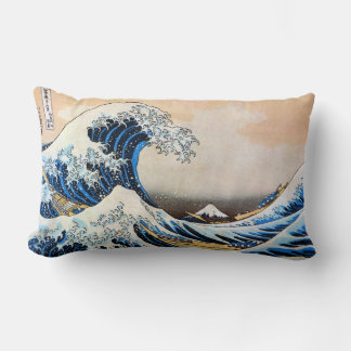 神奈川沖浪裏, 北斎 große Welle, Hokusai, Ukiyo-e Lendenkissen