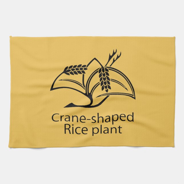 稲 鶴 HANDTUCH (Horizontal)