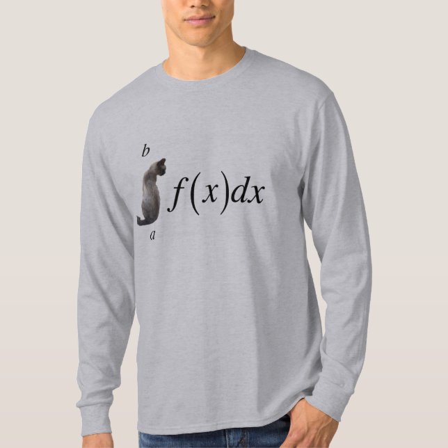 積 分 猫 Tシ ツ T-Shirt (Vorderseite)