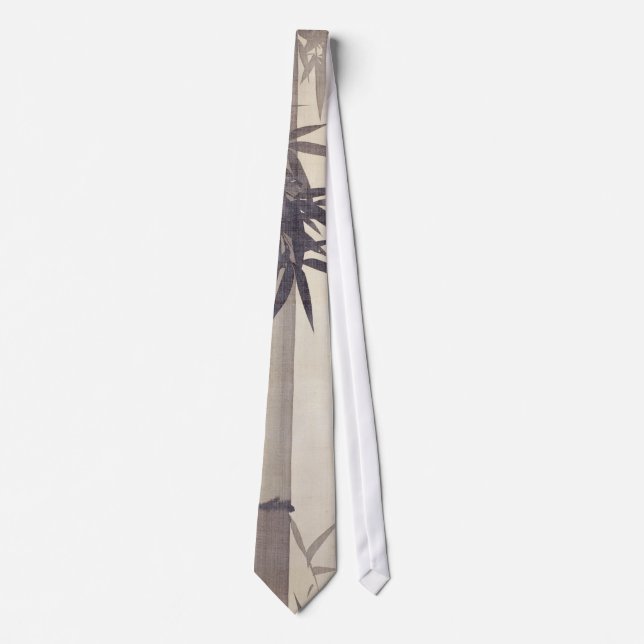 竹, 其 一 Bamboo, Kiitsu, Japan Art Art Krawatte (Vorderseite)