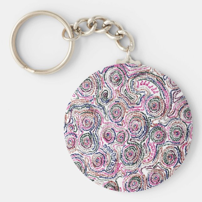 算数曼荼羅キーホルダー SCHLÜSSELANHÄNGER (Vorne)