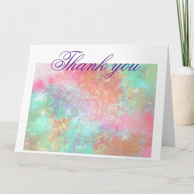 縁結曼荼羅 pegascon dankeskarte (Vorderseite)