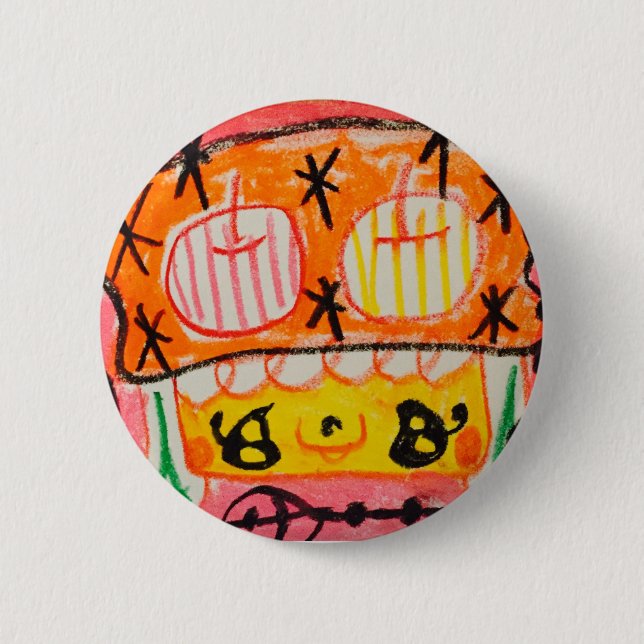 缶 für り ん ご 帽 子の. button (Vorderseite)