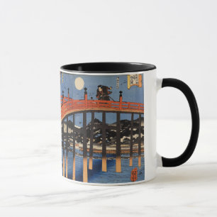 義経と弁慶, 国芳, Yoshitsune u. Benkei, Kuniyoshi, Tasse