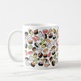 色んな種類の寿司 マグカップ KAFFEETASSE