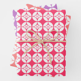 花 菱 七 宝 GESCHENKPAPIER SET