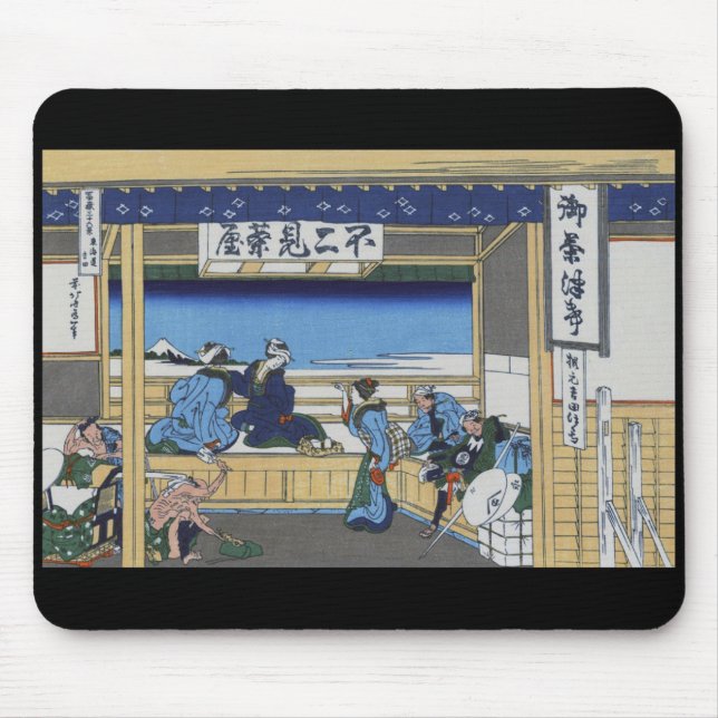 葛 飾 北 富嶽 Nr三 Nr. 十 Viertens 六 Viertens Prior景 Prio Mousepad (Vorne)