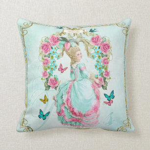 薔薇のフレーム de coussin de coussin de Mar