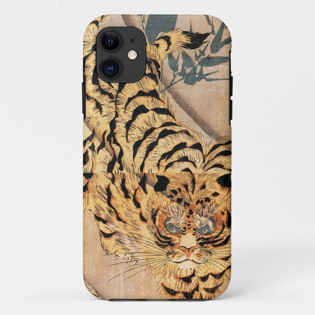虎図, 国芳 Tiger, Kuniyoshi Case-Mate iPhone Hülle (Rückseite)