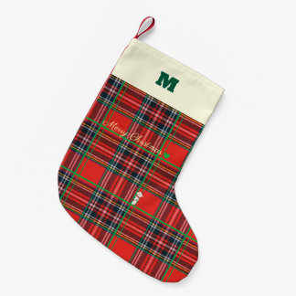 赤と緑 クリスマス チェック柄がかわいい♡ KLEINER WEIHNACHTSSTRUMPF