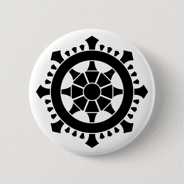 輪宝_紋典 BUTTON (Vorderseite)