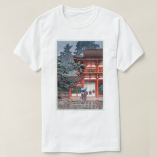 雨の春日大社, 川瀬巴水 Kasuga Schrein in Nara, Hasui Kawase T-Shirt