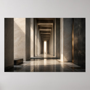静かな回廊 — Aurema (Landschaft) Poster
