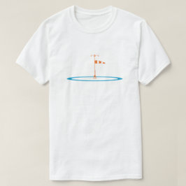 風 向 旗 で と き 風 die 向. T-Shirt