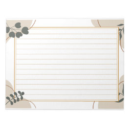 飾り罫線用紙＜茶＞[ch19] notizblock