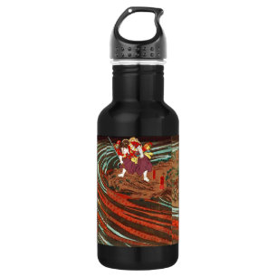 鬼 若 丸 の 退治, 鯉, da国芳 edelstahlflasche