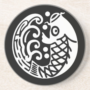 鯉 に 波 GETRÄNKEUNTERSETZER