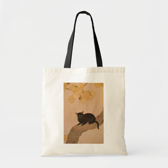 黒 猫, 春 草 Black Cat, Shunsō Tragetasche (Vorne)