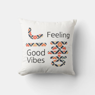 느 좋 Gefühl Good Vibes Kissen