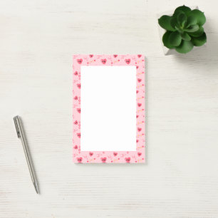 사 랑 - LIEBE in den koreanischen Post-it-Notes Post-it Klebezettel