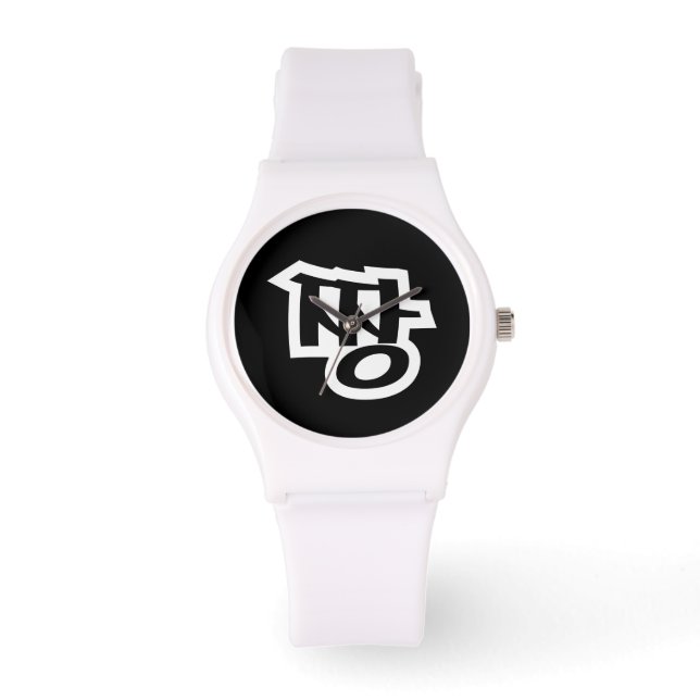 짱 JJANG - Die BEST ~ Koreanische Slang Hangul-Spra Armbanduhr (Vorderseite)