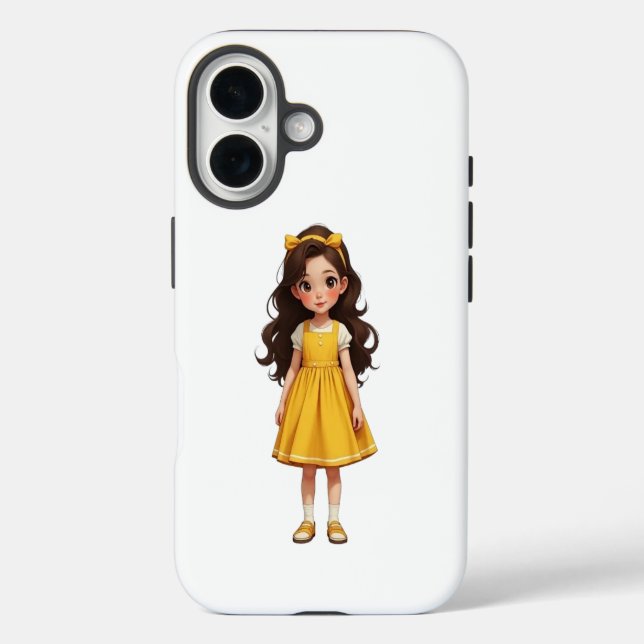 캐릭터 핸드폰  iPhone 16 HÜLLE (Rückseite)