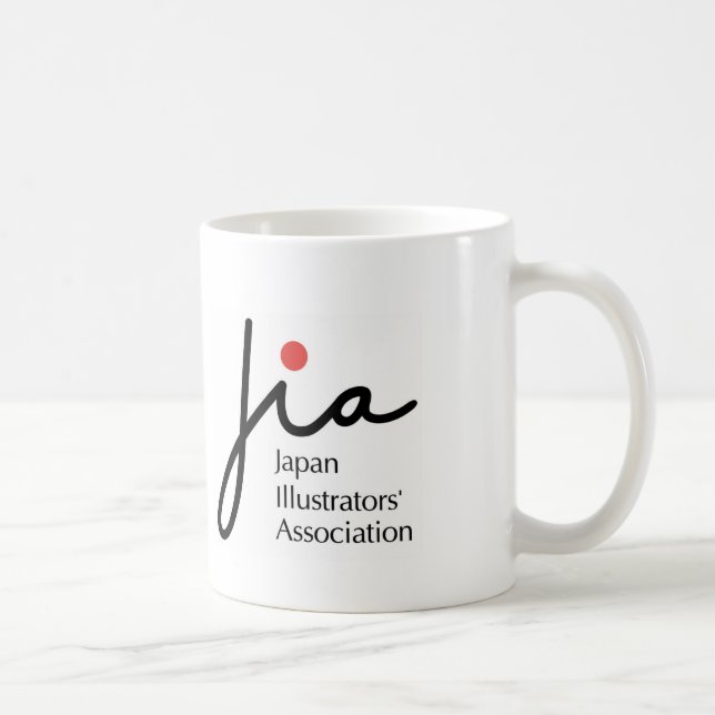 ＪＩＡロゴ入りマグカップ KAFFEETASSE (Rechts)