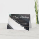 Recherche de musicien anniversaire cartes Professeur de piano