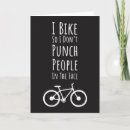 Recherche de biker vœux cartes Cycliste