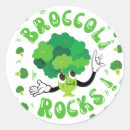 Recherche de brocoli autocollants Drôle