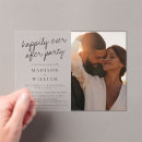 Recherche de après le mariage invitations Elopement