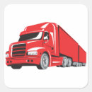 Recherche de truck autocollants Rouge