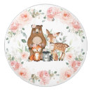 Recherche de fleur rose boutons et poignées de porte Baby girl