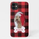 Recherche de noël chien iphone coques Rouge