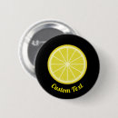 Recherche de citron badges Jaune
