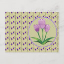 Recherche de tulipe vintage invitations Violet