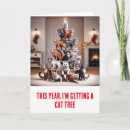 Suche nach cat christmas karten Weihnachtsbaum